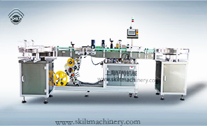 眼影盒底面貼標機