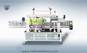 洗發(fā)水雙面貼標機