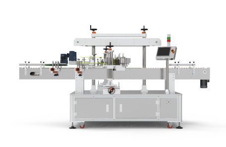 蜂蜜瓶雙面不干膠貼標機