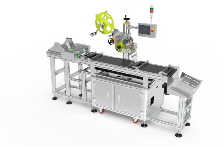 紙箱分頁不干膠貼標機