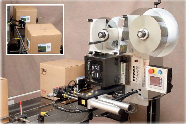 全自動圓瓶貼標(biāo)機(jī)