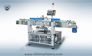 立式蜂蜜瓶貼標(biāo)機(jī)定制